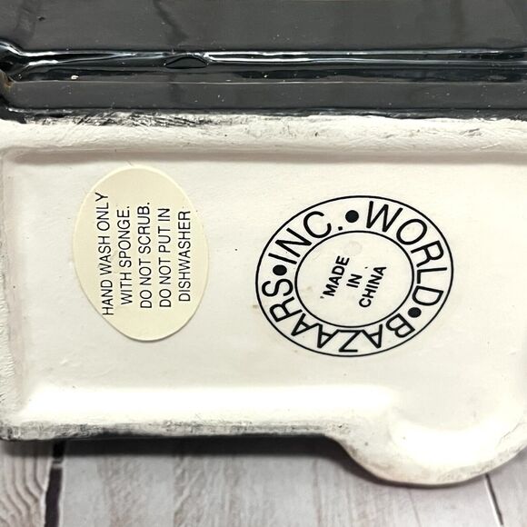 Cardinal Inc & World Bazaars  Teapot Ceramic Sewing Machine Vintage Collectible - Picture 6 of 16